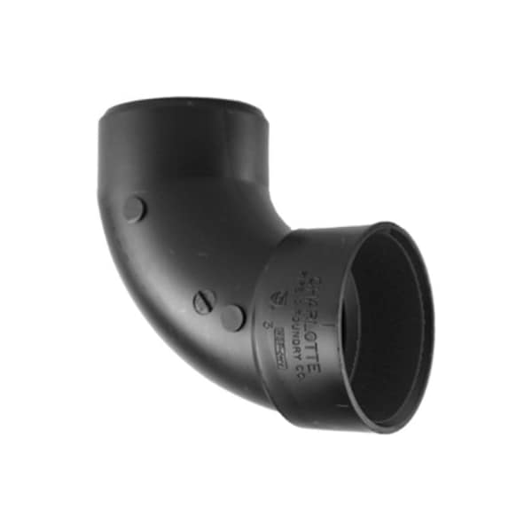 Charlotte Pipe And Foundry 112 90DEG Street Ell ABS 00302 0600HA - main